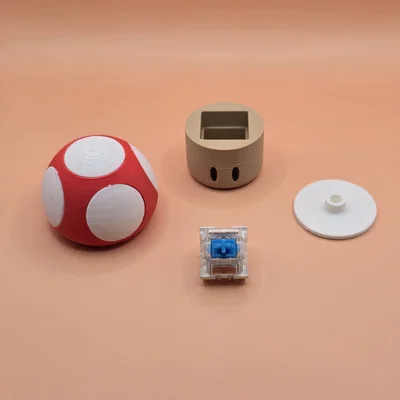 Fidget Clicker hình Nấm Mario