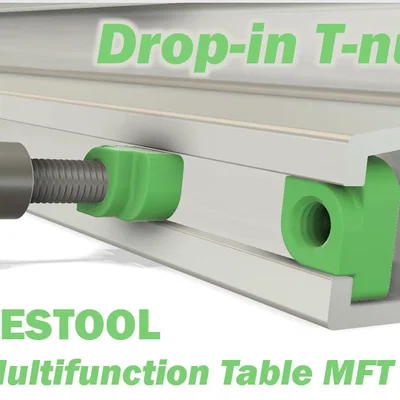 T-nut dạng thả cho bàn làm việc Festool MFT