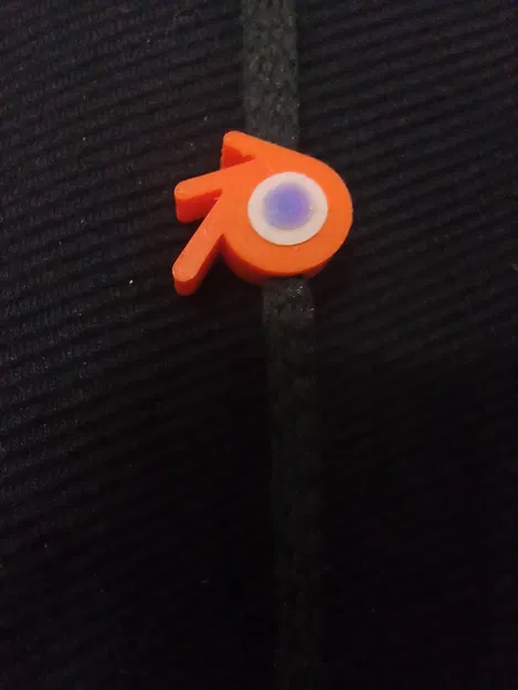 Hạt xỏ dây giày logo Blender nhiều màu - Image 1