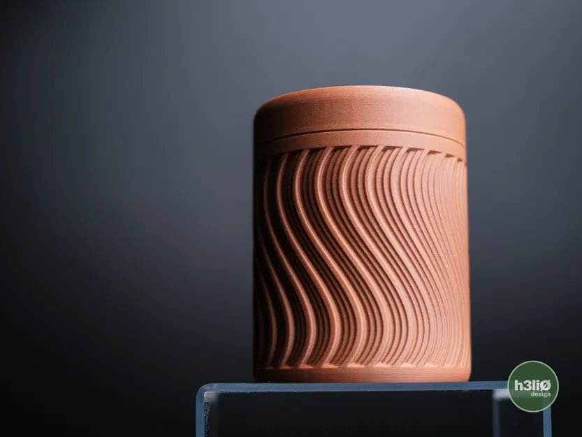 pulse · container: Hộp đựng tối giản với nắp khóa xoay - Image 2