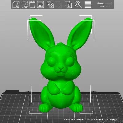 Mô hình chú thỏ Phục sinh (Easter Bunny) đáng yêu để in 3D
