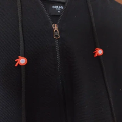 Hạt xỏ dây giày logo Blender nhiều màu