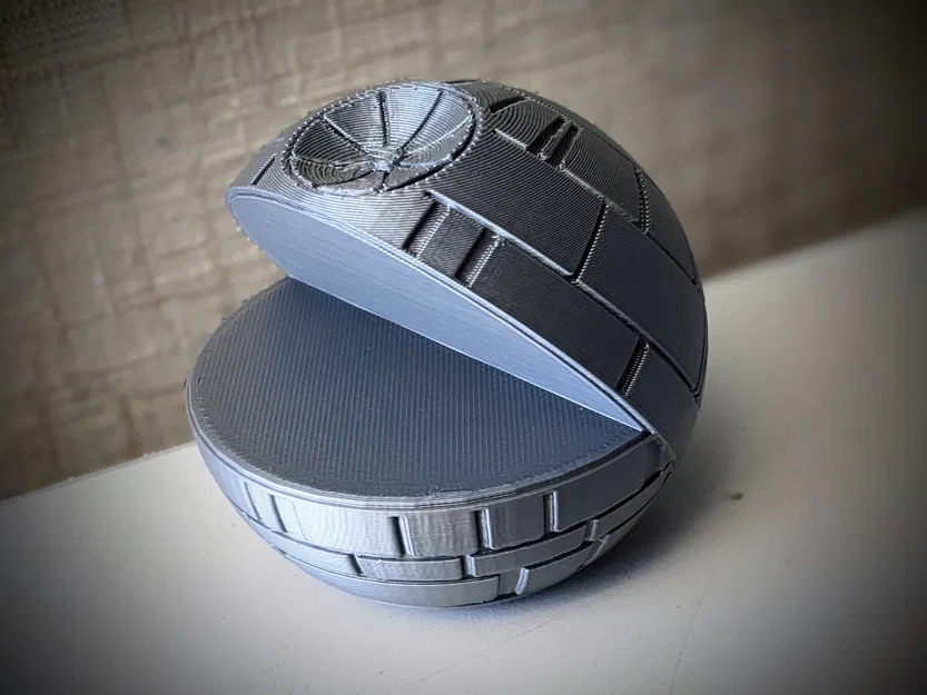 Mô hình Death Star Pac-Man in 3D - Độc đáo cho fan Star Wars - Image 2