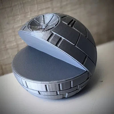 Mô hình Death Star Pac-Man in 3D - Độc đáo cho fan Star Wars