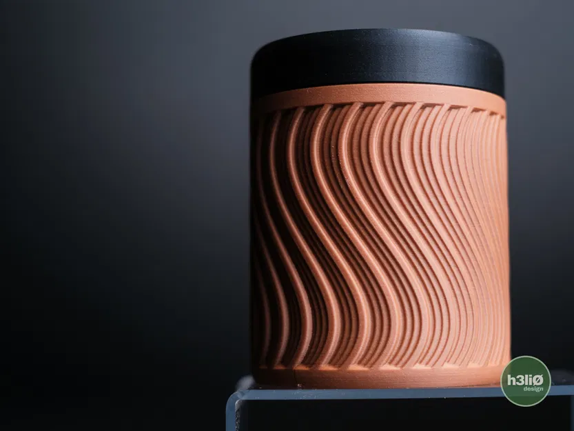 pulse · container: Hộp đựng tối giản với nắp khóa xoay - Image 10