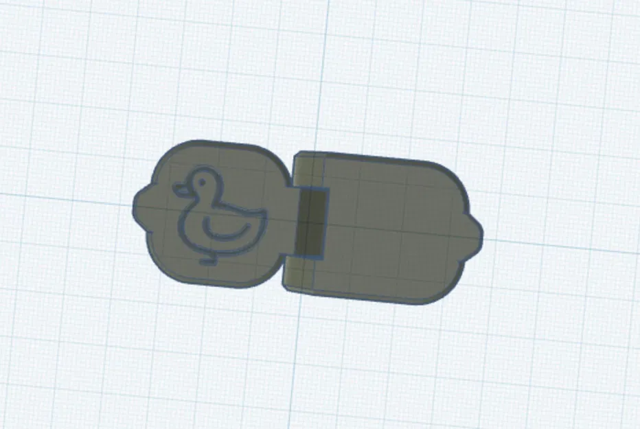 Khuôn dập hình chú vịt (Duck stamp) cho đất nặn và thủ công - Image 4