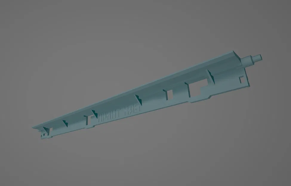 Thanh chắn giấy cho máy in RICOH SP C261SFNw (3D Printable) - Image 1