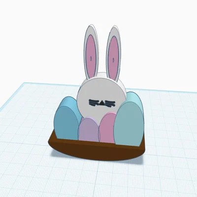 Mô hình chú thỏ Phục sinh (Easter Rabbit)