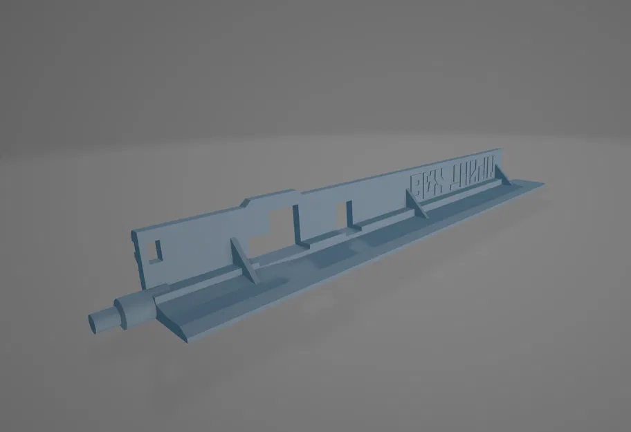 Thanh chắn giấy cho máy in RICOH SP C261SFNw (3D Printable) - Image 2