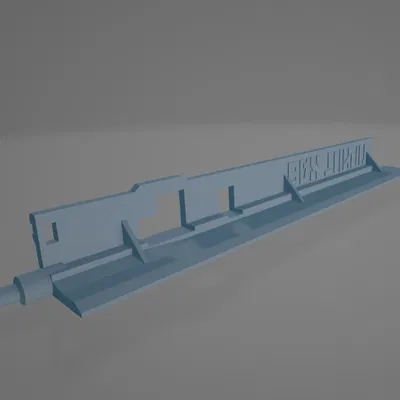 Thanh chắn giấy cho máy in RICOH SP C261SFNw (3D Printable)