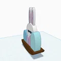 Mô hình chú thỏ Phục sinh (Easter Rabbit) - Thumbnail 3