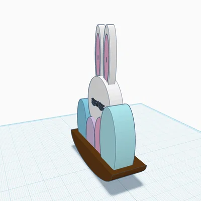 Mô hình chú thỏ Phục sinh (Easter Rabbit)