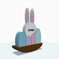 Mô hình chú thỏ Phục sinh (Easter Rabbit) - Thumbnail 5