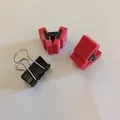 Kẹp bướm (Binder Clip) mini phiên bản V1 in 3D hoàn chỉnh - Thumbnail 1