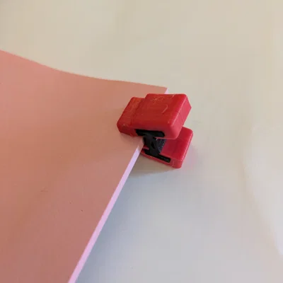 Kẹp bướm (Binder Clip) mini phiên bản V1 in 3D hoàn chỉnh