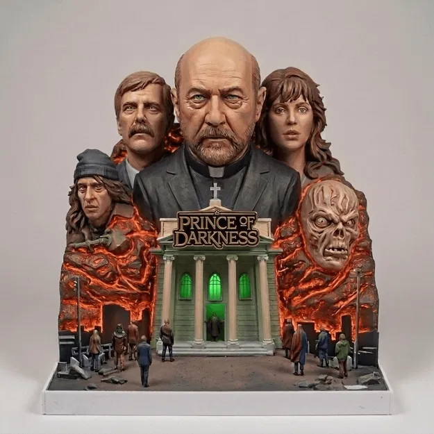 Mô hình 3D Prince of Darkness 1987 - Tuyệt tác kinh dị cho người sưu tầm - Image 1