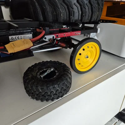 Bánh xe tạm thời cho TRX4, SCX10 và các dòng xe RC khác