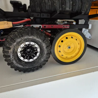 Bánh xe tạm thời cho TRX4, SCX10 và các dòng xe RC khác