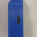 Vỏ hộp DIN rail kẹp không ốc cho adapter ESP32 ESPHOME RS485 - Thumbnail 3