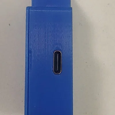 Vỏ hộp DIN rail kẹp không ốc cho adapter ESP32 ESPHOME RS485