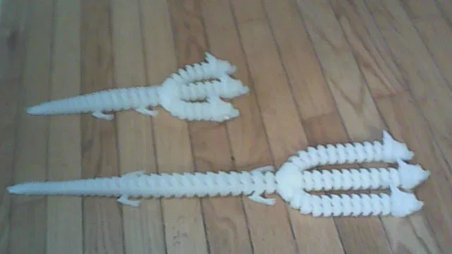 Mô hình Rồng và Thủy quái (Hydra) khớp nối linh hoạt - Image 9