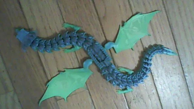 Mô hình Rồng và Thủy quái (Hydra) khớp nối linh hoạt - Image 10