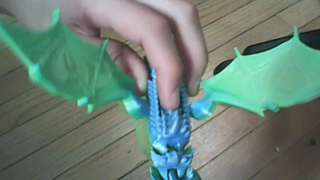 Mô hình Rồng và Thủy quái (Hydra) khớp nối linh hoạt - Image 11