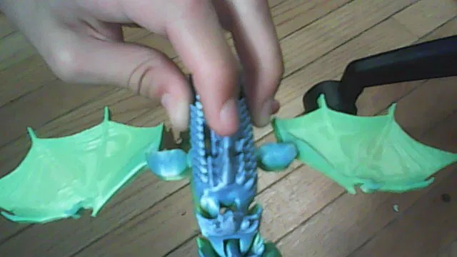 Mô hình Rồng và Thủy quái (Hydra) khớp nối linh hoạt - Image 12