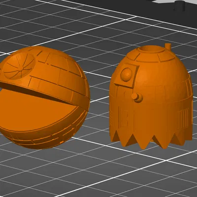 StarWars X PacMan ...nhưng dưới dạng các hạt trang trí