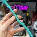 Thân hoa hồng có gai (Spikey Rose Stem) cho mô hình in 3D nghệ thuật - Thumbnail 1