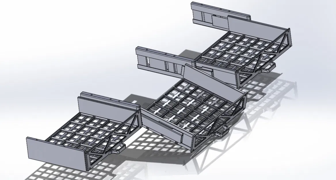 Bộ kệ Gridfinity đa năng với cơ chế nghiêng - Image 3