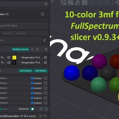 FullSpectrum Speed Palettes - Bảng màu kiểm tra tốc độ cho FullSpectrum