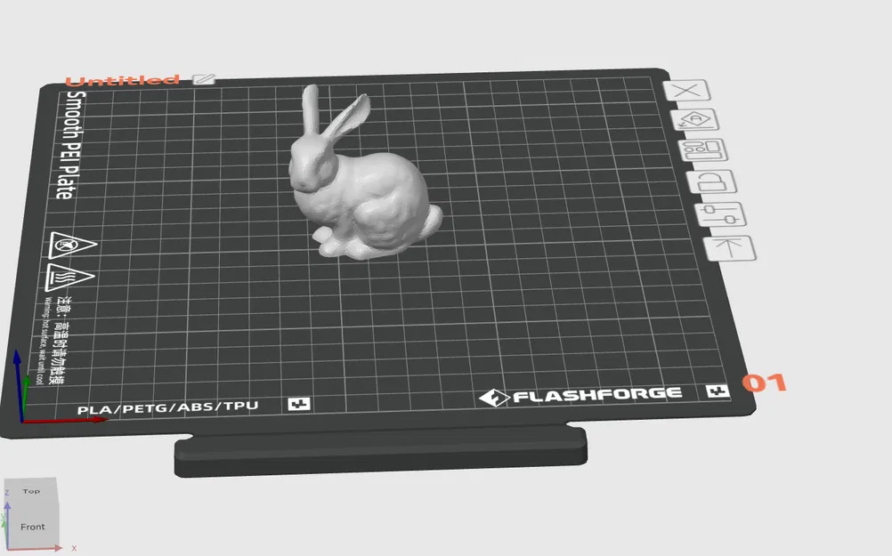 Mô hình chú thỏ nhỏ (Easter Rabbitt) in 3D trang trí lễ Phục sinh - Image 1