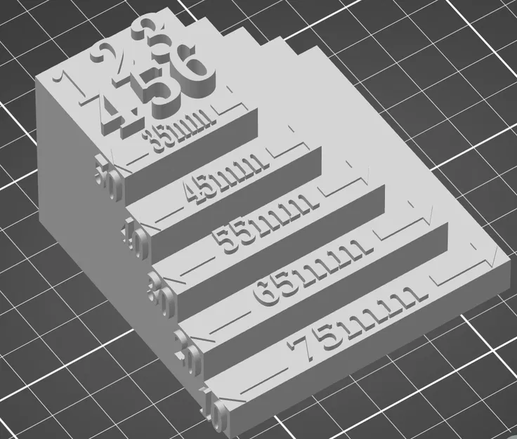 Khối đo kiểm chuẩn (Calibration stack) dạng hình vuông bậc thang - Image 1
