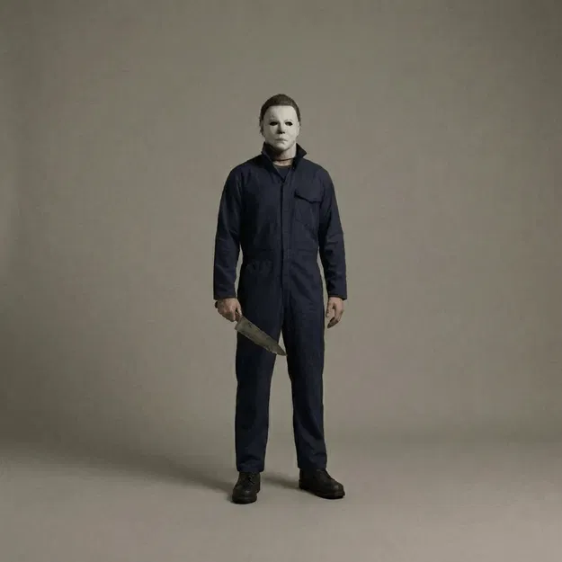 Mô hình 3D Michael Myers Halloween 1978 cực chất để in tại nhà - Image 3