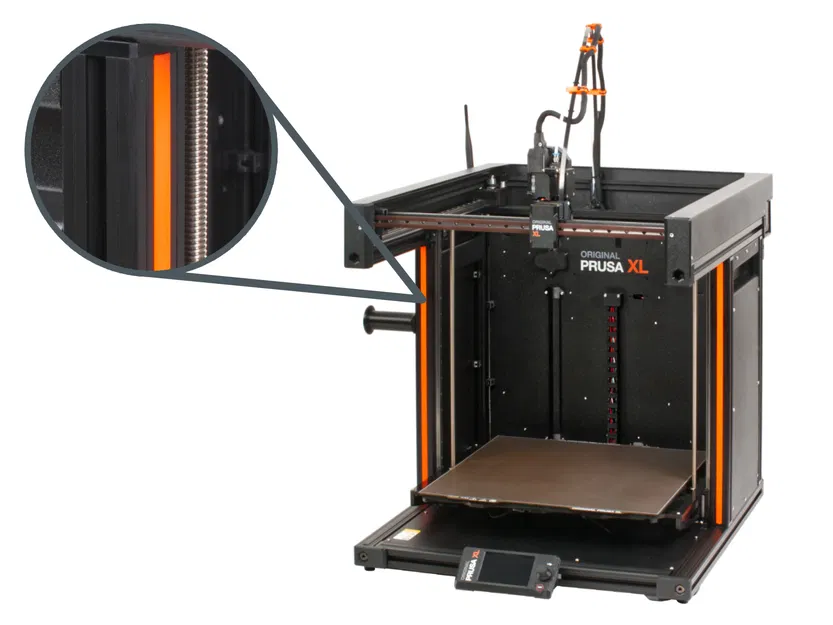 Nắp che thanh trượt XL Extrusion Cover cho máy in 3D Prusa XL - Image 1