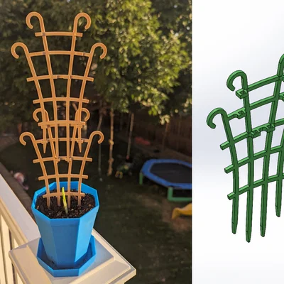 Giàn Leo Cây Có Thể Xếp Chồng - Hỗ Trợ Cây Leo