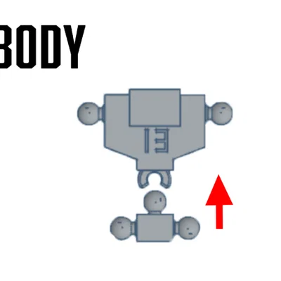 Mô hình robot Lofty 13