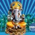 Mô hình 3D nhân vật Ganesha phong cách Minix siêu dễ thương - Thumbnail 1