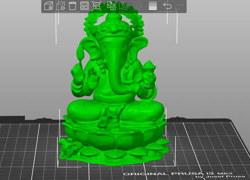 Mô hình 3D nhân vật Ganesha phong cách Minix siêu dễ thương - Image 2