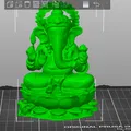 Mô hình 3D nhân vật Ganesha phong cách Minix siêu dễ thương - Thumbnail 2