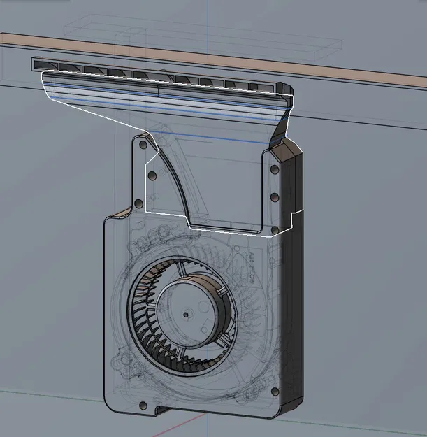 Quạt phụ thứ 2 cho Flashforge Adventurer 5M Pro - Image 1