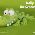 Wally the Crocodile - Mô hình cá sấu khớp nối linh hoạt - Thumbnail 1