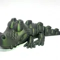 Wally the Crocodile - Mô hình cá sấu khớp nối linh hoạt - Thumbnail 5