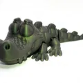 Wally the Crocodile - Mô hình cá sấu khớp nối linh hoạt - Thumbnail 7