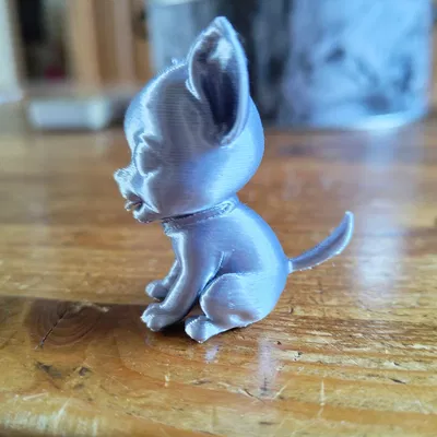 Mô hình chú chó Chihuahua 3D đáng yêu cho người yêu thú cưng