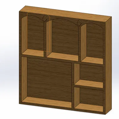 Kệ sách/Kệ giả kim thu nhỏ