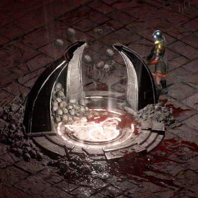 Mô hình 3D trụ kích hoạt Diablo (Diablo 2 Seal Activator) cho Boardgame