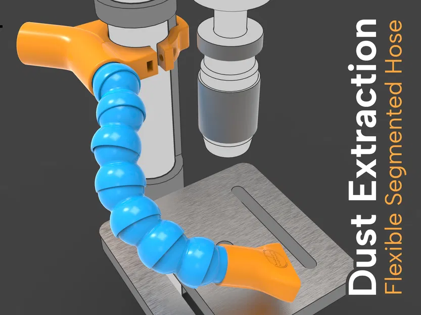 Ống Hút Bụi Linh Hoạt Cho Máy Khoan Bàn - Image 1