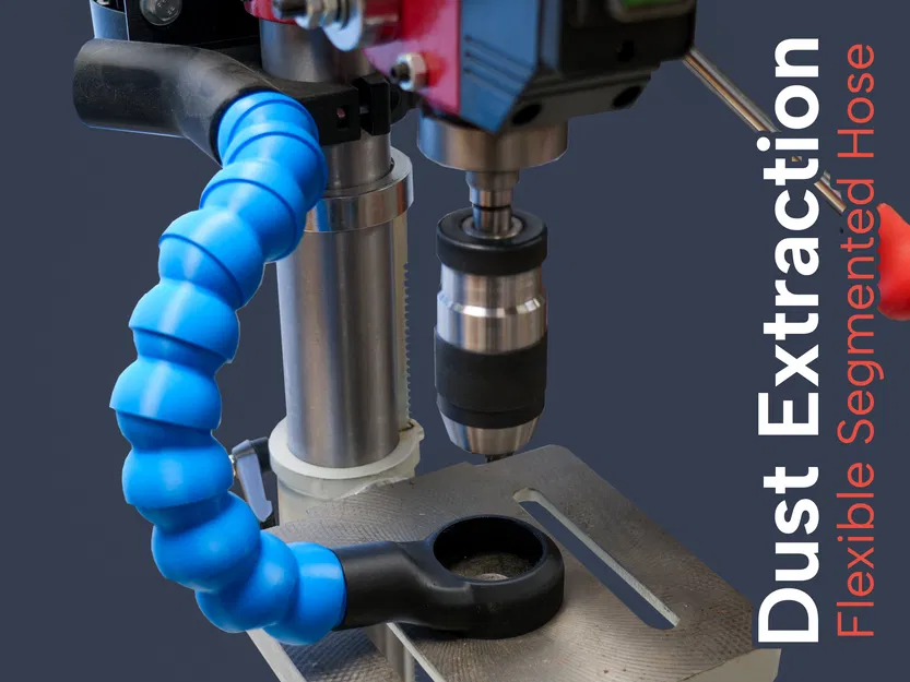 Ống Hút Bụi Linh Hoạt Cho Máy Khoan Bàn - Image 2